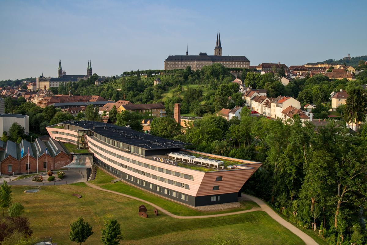Welcome Kongress Hotel Bamberg Exterior foto